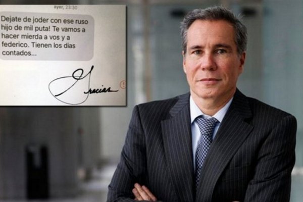 Amenazaron de muerte a fiscal que investiga la muerte de Nisman