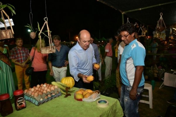 Santa Ana: Gustavo Canteros participó del Festival del Mango