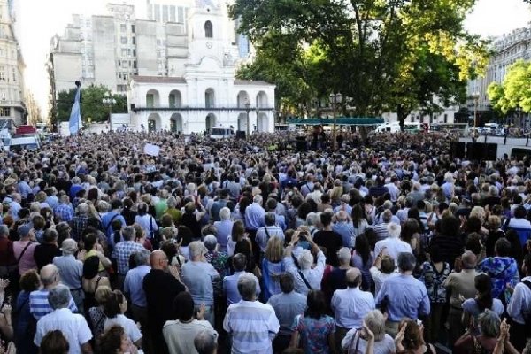 Masivo acto de homenaje a Nisman a dos años de su muerte