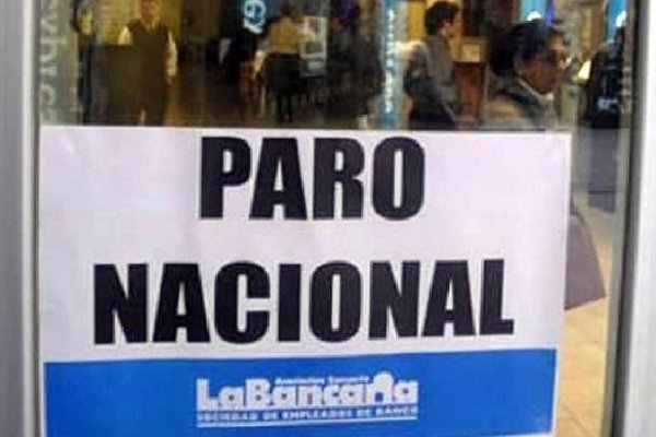 El paro bancario del viernes se extenderá al lunes y martes