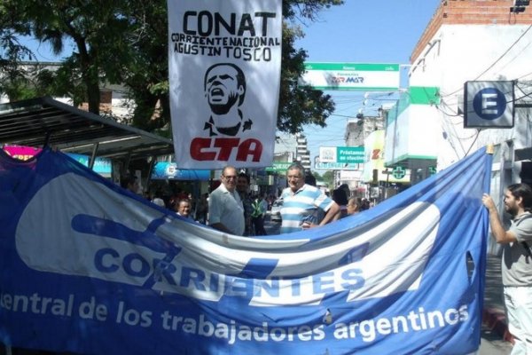 Corrientes: La CTA unificada se reúne este jueves y promueve un plan de acción contra la crisis