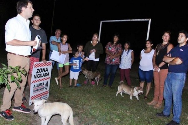 #AlertaCorrientes inauguró más de 15 nuevas zonas vigiladas