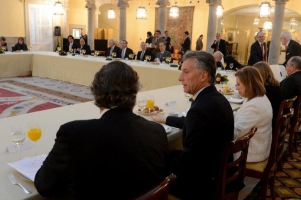 Reunión reservada de Macri con casi un centenar de empresarios