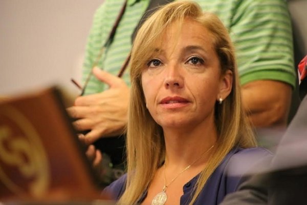 La diputada Mancini acompañó el discurso del gobernador