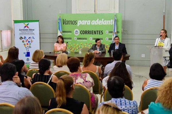 Presentaron la edición 2017 del programa Corrientes Educa