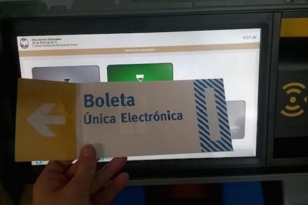 Elecciones en Capital: ya no hay tiempo para la boleta electrónica