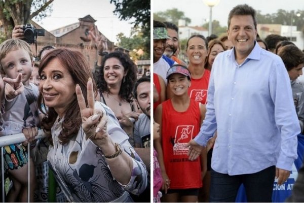 Massa y Cristina cabeza a cabeza en una nueva encuesta