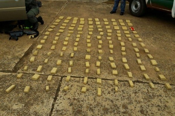 Gendarmería Nacional volvió a incautar droga en Corrientes