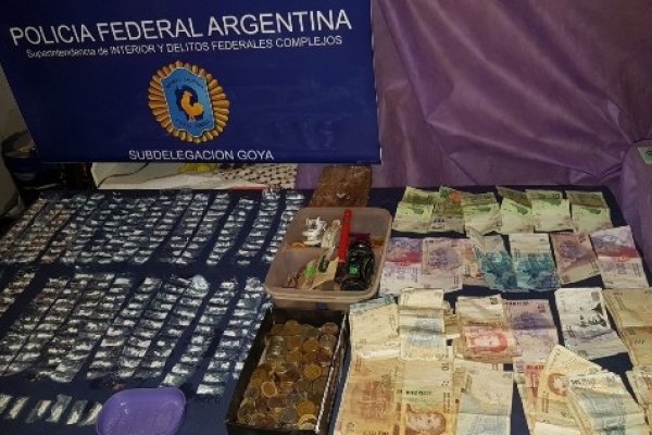 Goya: La Policía Federal desbarató kiosco de drogas