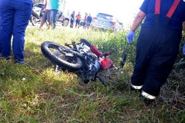 Un motociclista murió tras chocar contra un camión cerca de Goya