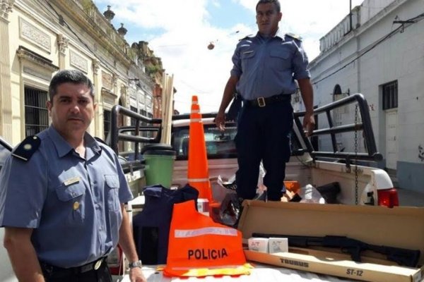 Entregaron equipamientos para la Comisaría de Berón de Astrada