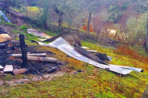 Tragedia en zona rural de Goya: un hombre murió calcinado tras incendiarse su vivienda