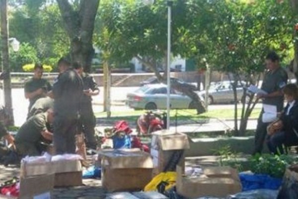 Ituzaingó: Personal de Gendarmería decomisó mercadería ilegal por medio millón de pesos