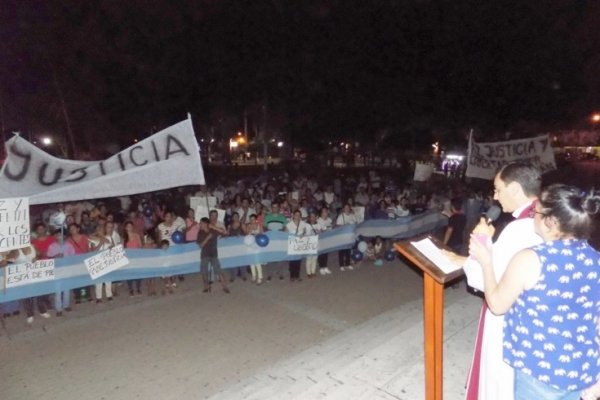 Itatí: Realizaron una marcha pidiendo la libertad de Roger Terán