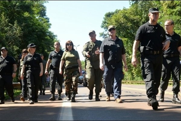 Bullrich destacó la lucha contra las organizaciones criminales que se viene realizando en Corrientes