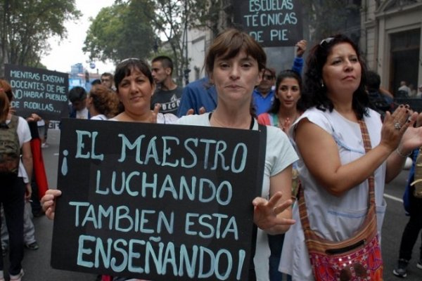 Docentes denuncian a Macri ante la Organización Internacional del Trabajo