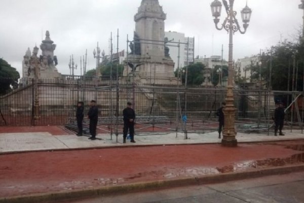 Habilitaron a los docentes a montar la carpa frente al Congreso