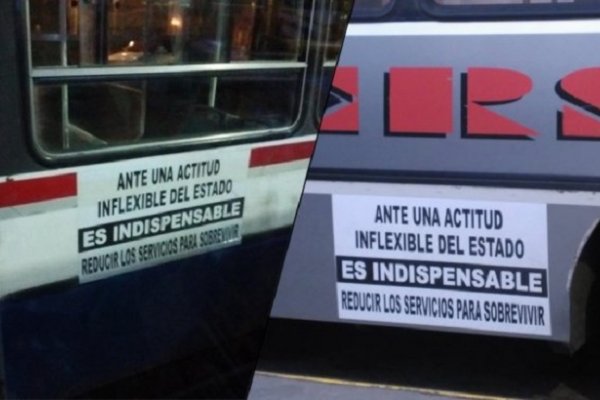 Empresas de colectivos amenazan con reducir la frecuencia