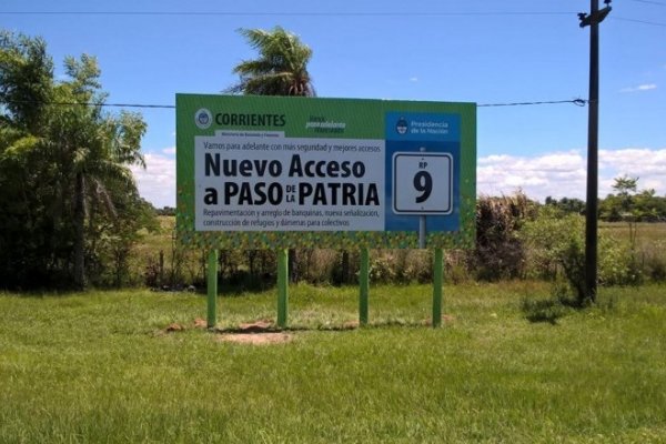 Nación licitó en Corrientes la mayor cantidad de obras de la región