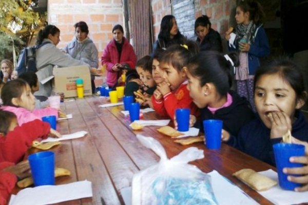 Corrientes: El 40% de los chicos que asisten a los comedores barriales tienen malnutrición