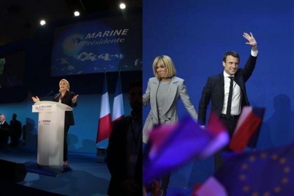 Francia: Macron y Le Pen encabezan reñidas elecciones y deberán definir en balotaje