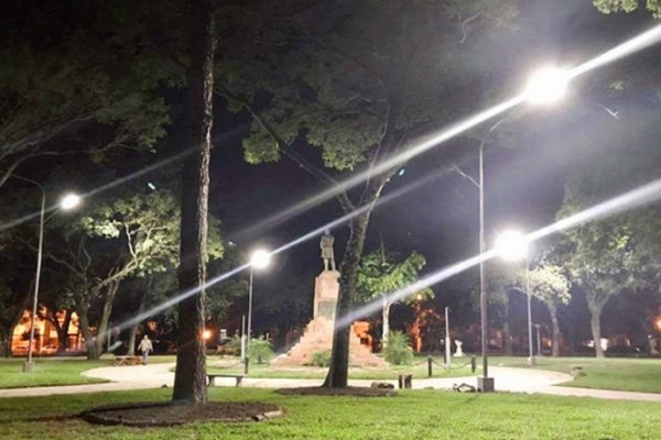 Este martes Ríos inaugurará la remodelación de plaza La Cruz