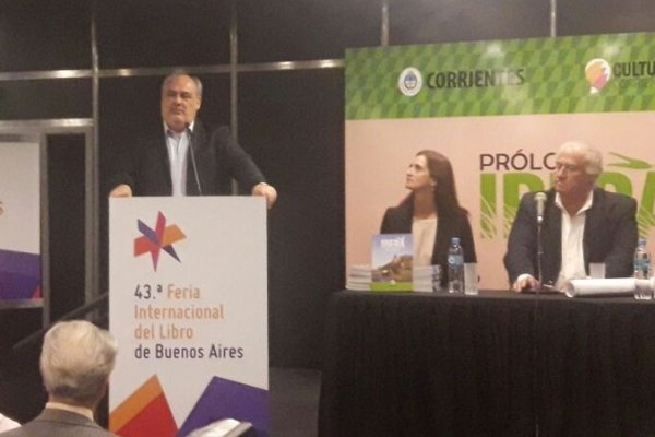 Colombi presentó en la Feria del Libro el proyecto Parque Iberá