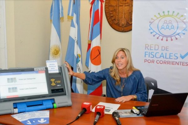 Any Pereyra: La Red de Fiscales es una herramienta de participación ciudadana para darle transparencia a las elecciones