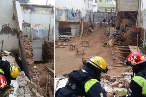 Derrumbe destruyó una casa y su dueño se salvó gracias a su perra