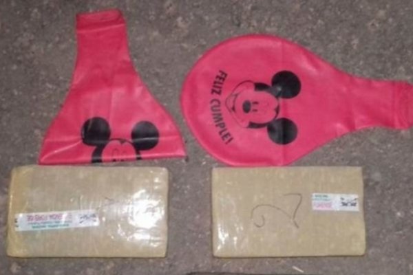 Una mujer Iba de Salta hacia Corrientes con cocaína envuelto en globos