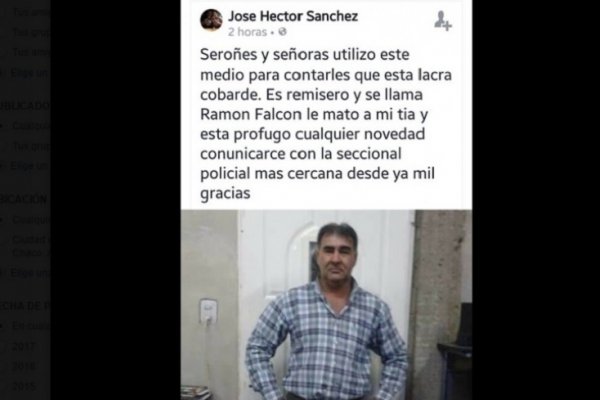 Familiares de la mujer asesinada en motel difundieron la imagen de un hombre al que acusan del crimen