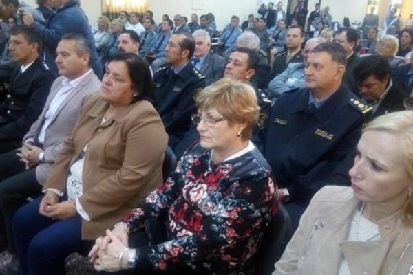 Omar Yung acompañó la inauguración del SUM del Servicio Penitenciario