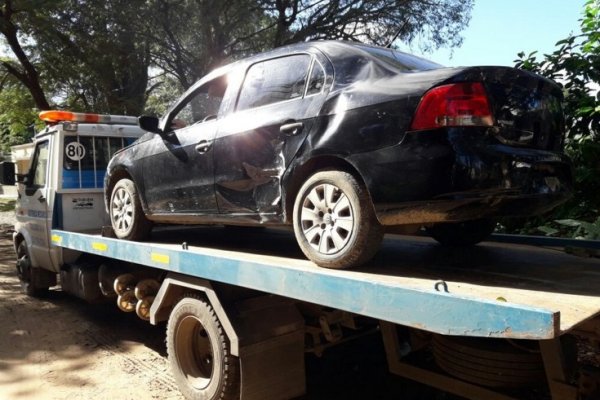 Recuperan en Paso de la Patria un auto robado en Hurlingham