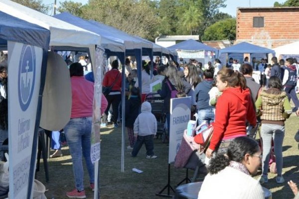 Operativo sanitario: Se hicieron más de 2.000 atenciones médicas gratuitas en el 17 de agosto