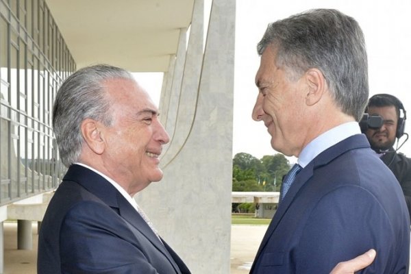 Macri habló por primera vez sobre la crisis en Brasil y elogió a Temer