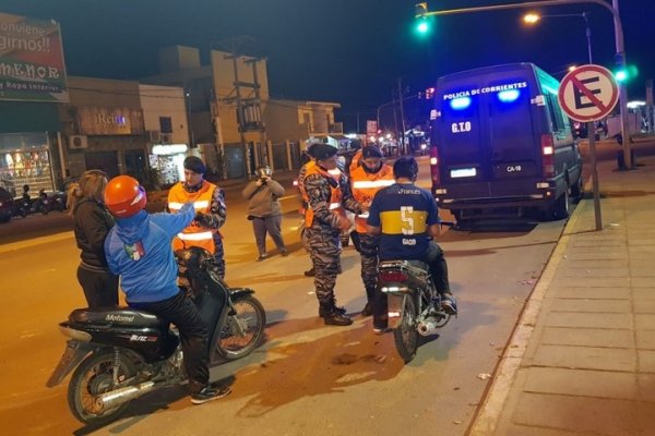 Prevención: Megaoperativo de la policía sobre avenida Maipú tras los ataques de motochorros