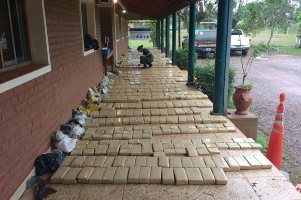 Gendarmería Nacional incautó más de 1000 kilos de marihuana