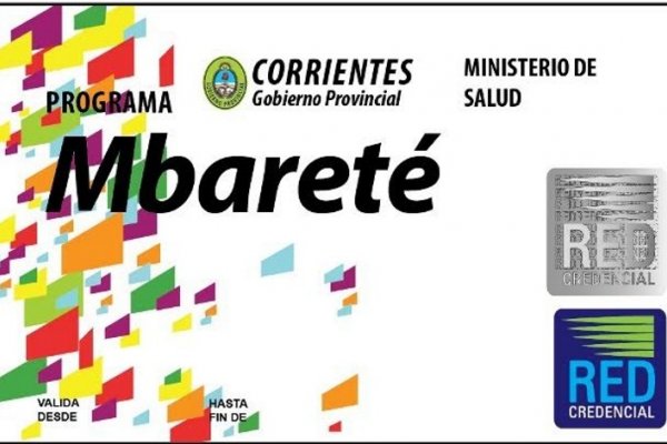 Se encuentran habilitadas las tarjetas Mbareté y Mamá Mbareté