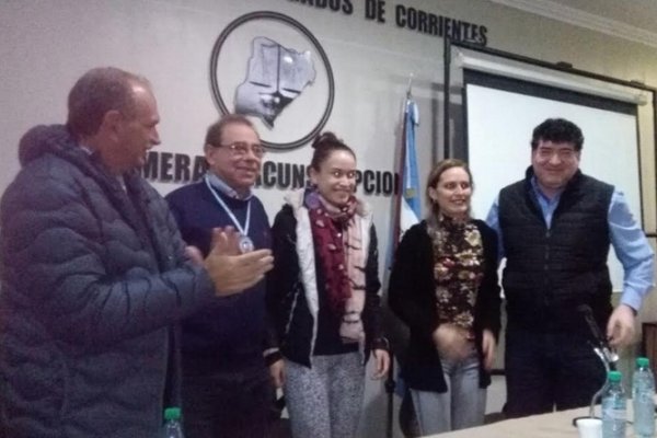 La Comunidad Deportiva se reunió con Tassano y Lanari