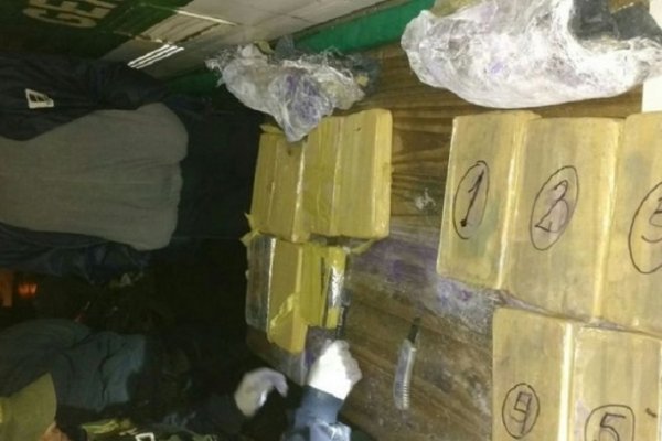 Incautan más de 12 kilos de marihuana en el peaje del puente Gral. Belgrano