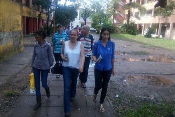 El FpV cerrará su campaña este miércoles en el barrio Mil Viviendas