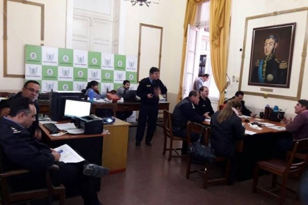 Operativo policial por las elecciones en la capital correntina