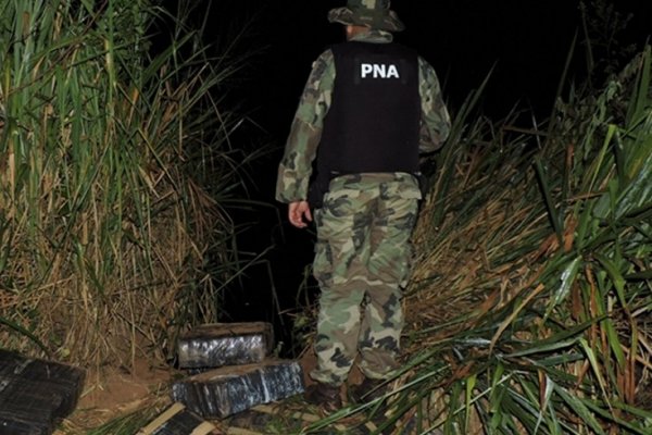 Operativo fronteras: Incautaron 40 kilos de marihuana en Itatí