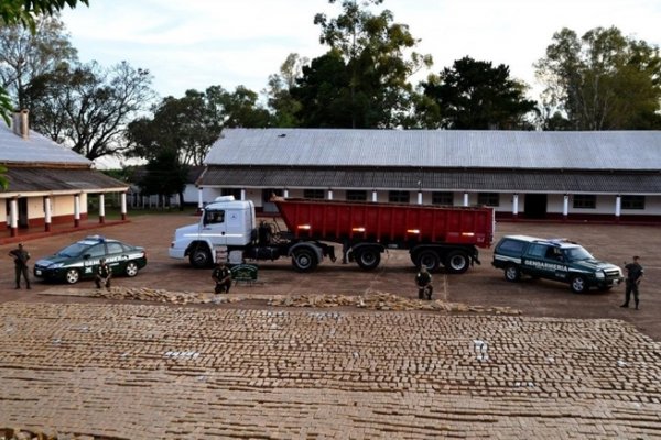 Nación destaca incautaciones de drogas en Corrientes y Misiones