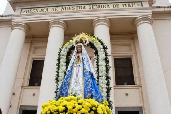 Novena por la fiesta de la Virgen de Itatí en el santuario correntino