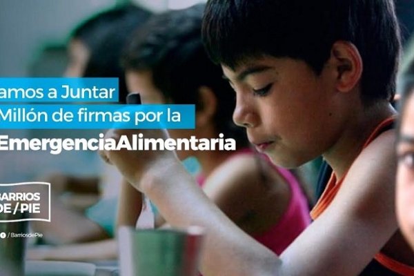 Corrientes se suma a la campaña por la Emergencia Alimentaria