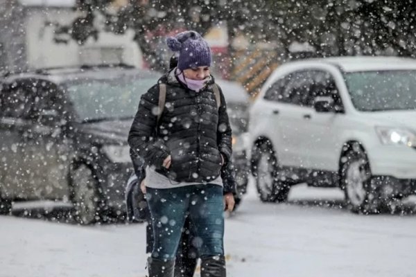 Una gran tormenta de nieve afecta a la Patagonia