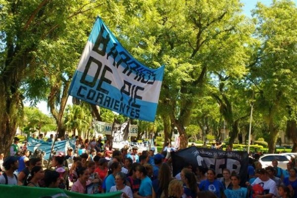 Nueva movilización social en Corrientes en el marco de jornada nacional de protesta