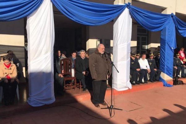 Colombi pidió al personal de Unidad Regional V profundizar  el trabajo coordinado con las fuerzas nacionales