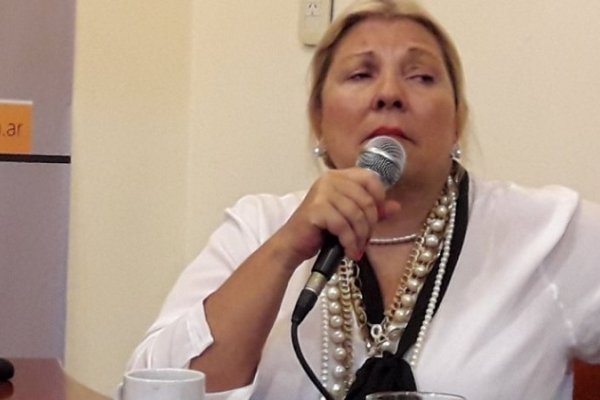 Gritos y maltrato: la provocación de Carrió a dirigentes de la izquierda